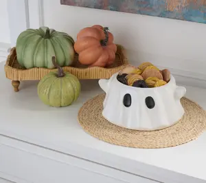 Cozy Cottage by Liz Marie Medium Ghost Bowl