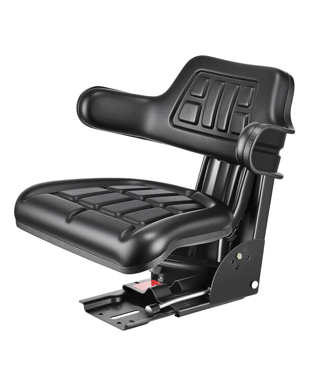 Waterproof Forklift Seat With Adjustable Suspension, Ergonomic Tractor Seat For Heavy Machinery, Mower And Digger Equipment, High-Density Foam Cushion, Weatherproof Durable Comfort, Easy Mounting And Universal Fit For Construction