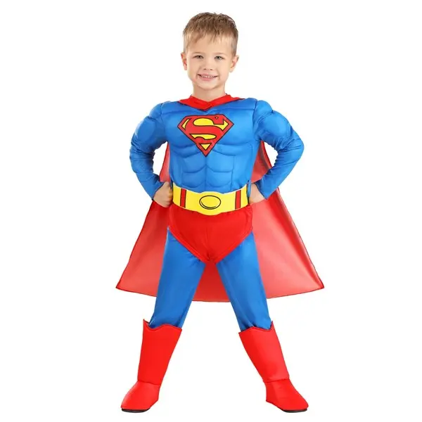 Classic Superman Deluxe Toddler Costume