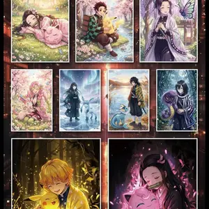 Demon slayer CCG: Pokemon demon slayer crossover art board