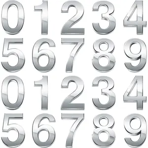 20 count Mailbox Numbers for House Outside 0-9 Door Room Signs Self Adhesive Address Number Sticker for Office Wall Apartment Decorative (2 Inch,)