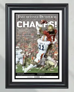 2013 Florida State Seminoles College Football National Champions UnFramed Front Pa