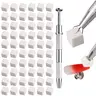 Fcozpjk 100Pcs Soft Nail Sponges for Ombre Nail Art Sponges With Grabbing Pen Aura Nails Ombre Nail Brush Manicure Nail Art Tools