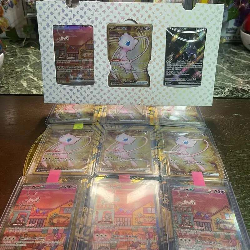 POKEMON: 151 SEALED MEW + MEW GOLD + MEWTO PROMO SET FROM SEALED 151 UPC -  TikTok Shop