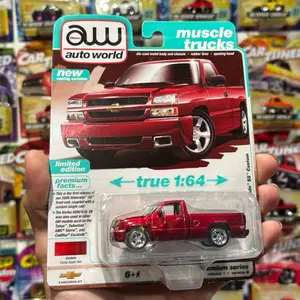 AW 2005 Chevy Silverado SS diecast truck 1:64 scale size