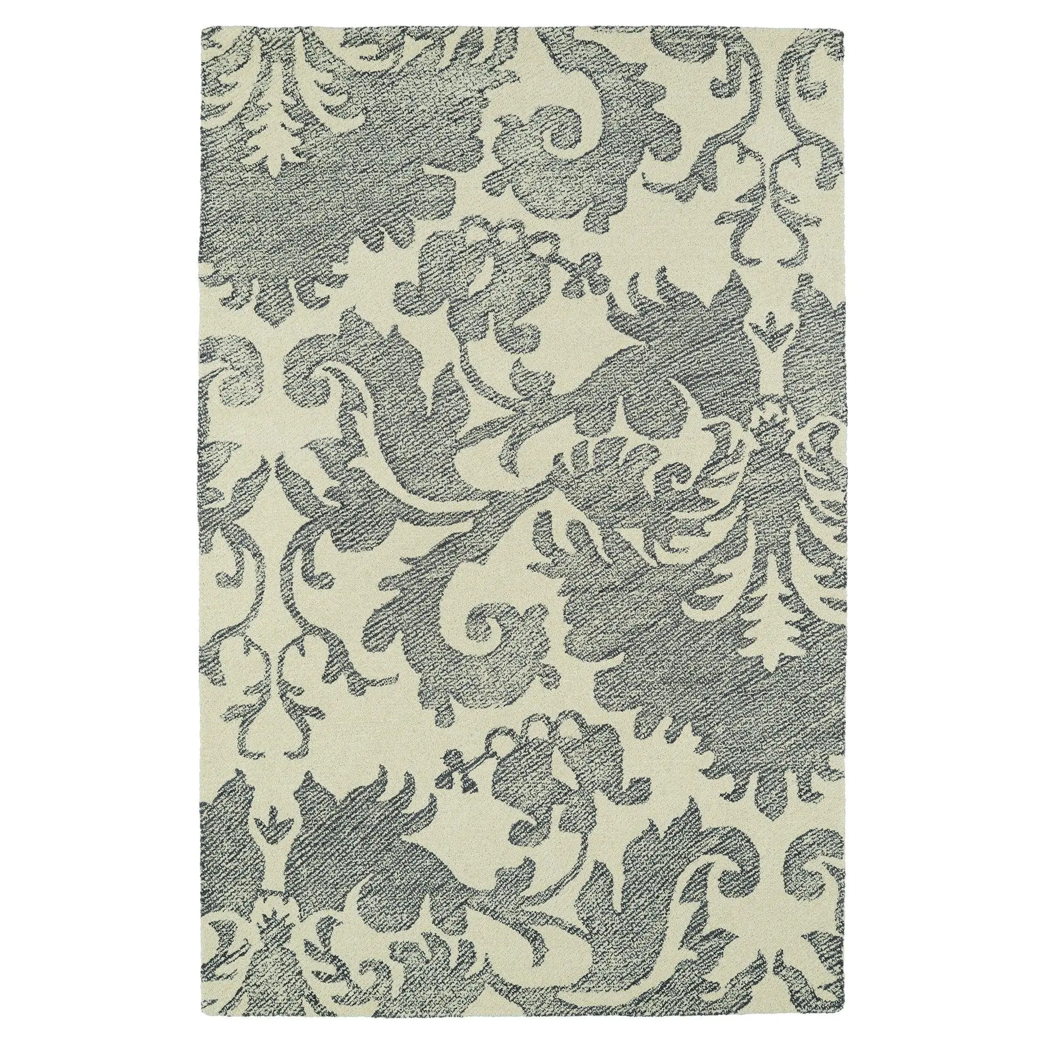 Kaleen Rugs Montage Collection MTG12-75 Grey Area Rug