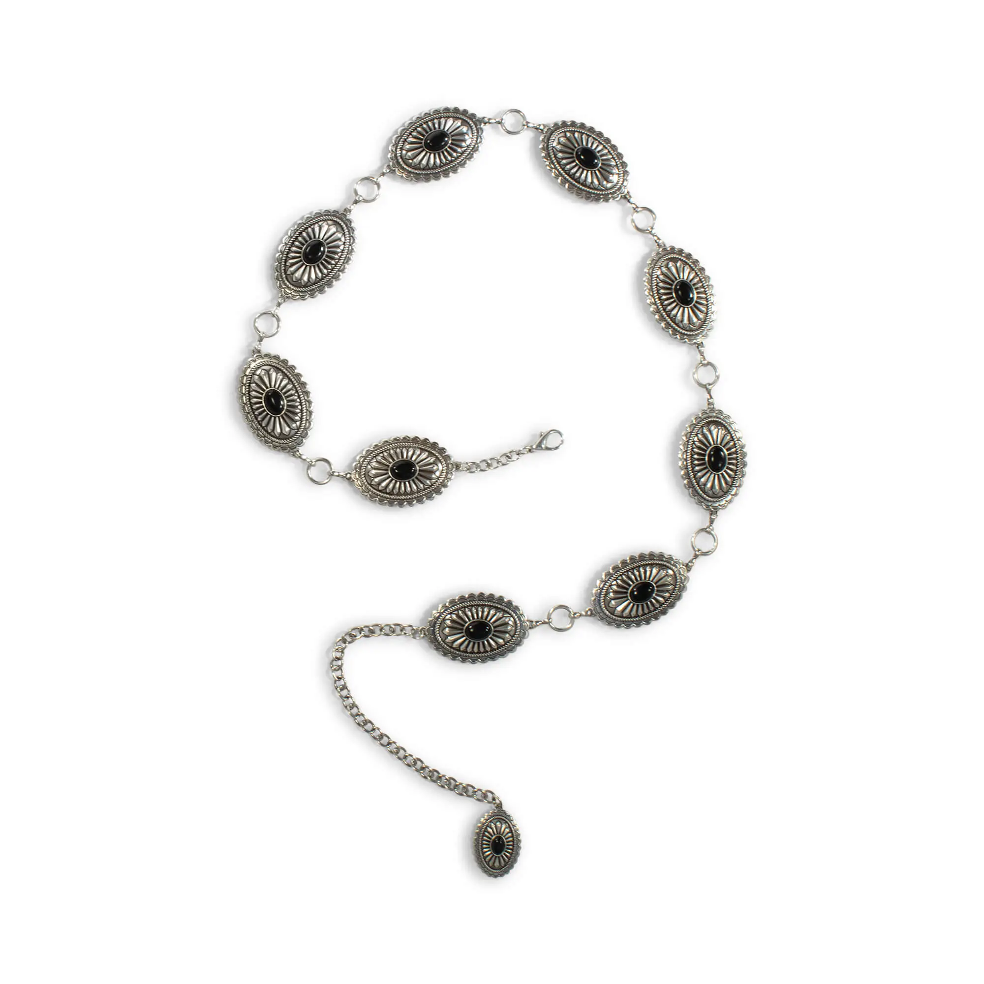 Women's Concho Chain Belt