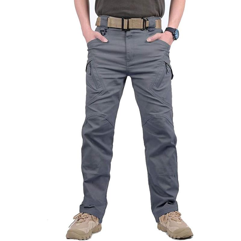 HOMUG Men's Lightweight Casual Work Pants, Men's Tactical  Mountaineering Pants, Durable Multi-Functional Pockets, Horse-Faced Cuffs, Suitable for Spring and Autumn Wear.