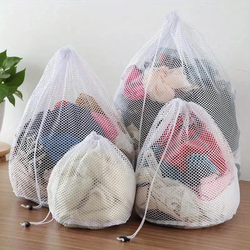 Large Size Washing Laundry Bag Mesh Organizer Net Laundry Organizers And Storage for Dirty Bra, Socks, Underwear, Shoe Storage, Washing Machine Cover Clothes, Garment Bag for Washing Machine, Laundry Accessories, Laundry Bags