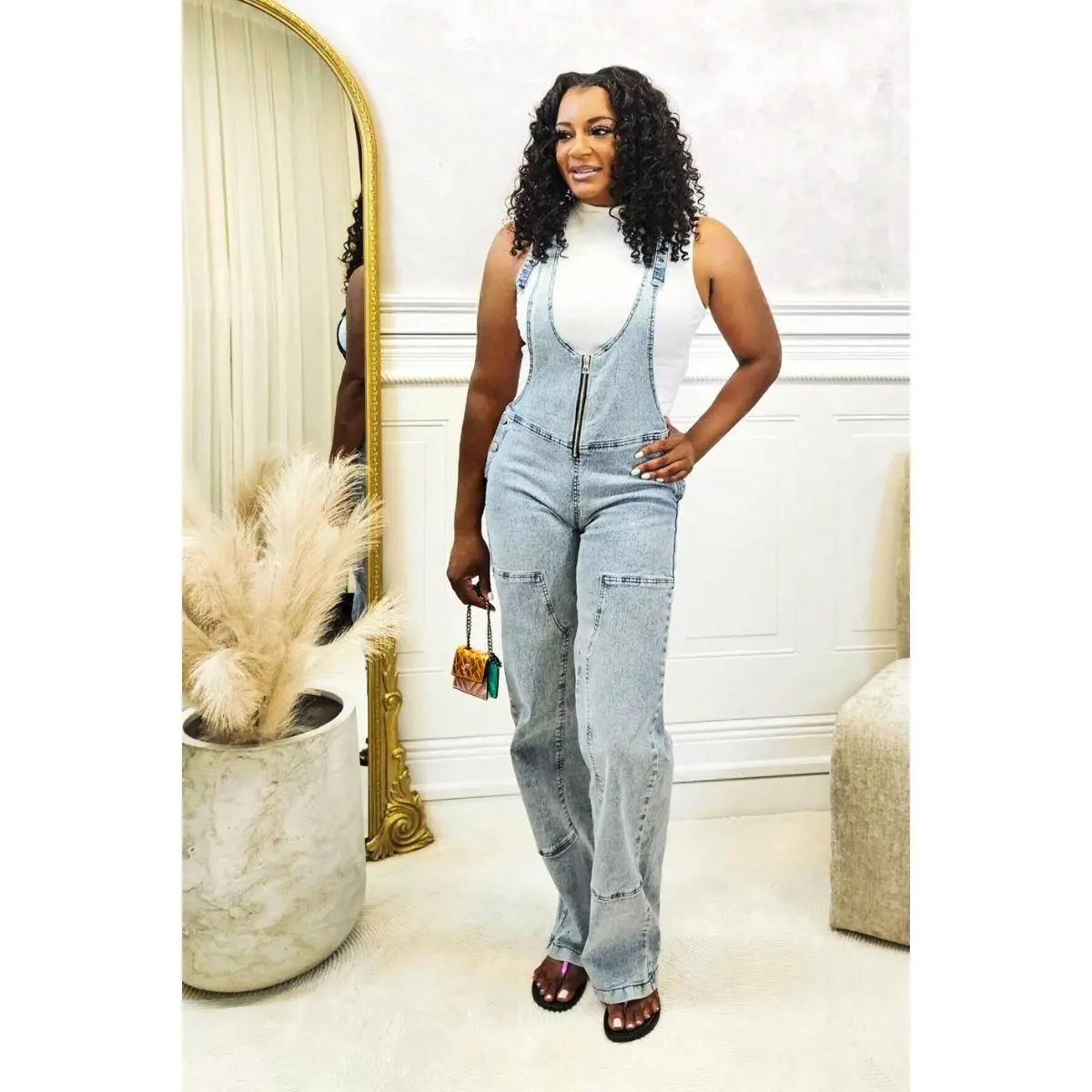 Dasia Denim Jumper