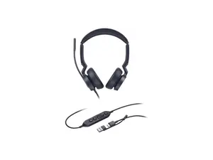 Yealink 1308182 UH46 Dual Teams - Professional Wired Headset USB-C/A - Microsoft Teams certified