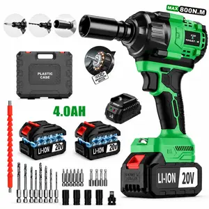 20V Cordless Impact Wrench/Max 800N.M 20V Impact Wrench Kit/3-in-1 Cordless Impact Wrench/High Torque 20V Brushless Impact Wrench/800N.M Cordless Impact Wrench/Heavy-Duty 20V Impact Wrench/Cordless Impact Wrench Set/3-in-1 Cordless Impact Wrench