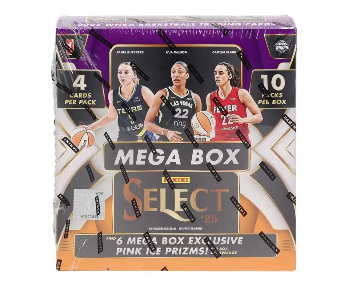 2025 Panini Select WNBA Basketball Mega Box