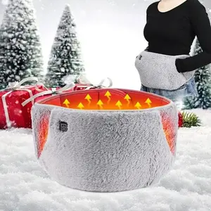Portable Heated Waist Massager Belt, USB Hand Warmer with Pouch, Neck Shoulder Heating Pad, Multi-Functional Warmth, Ideal Gift