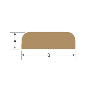 SeaTeak  3/8" x 7/8" Batten - Solid Teak