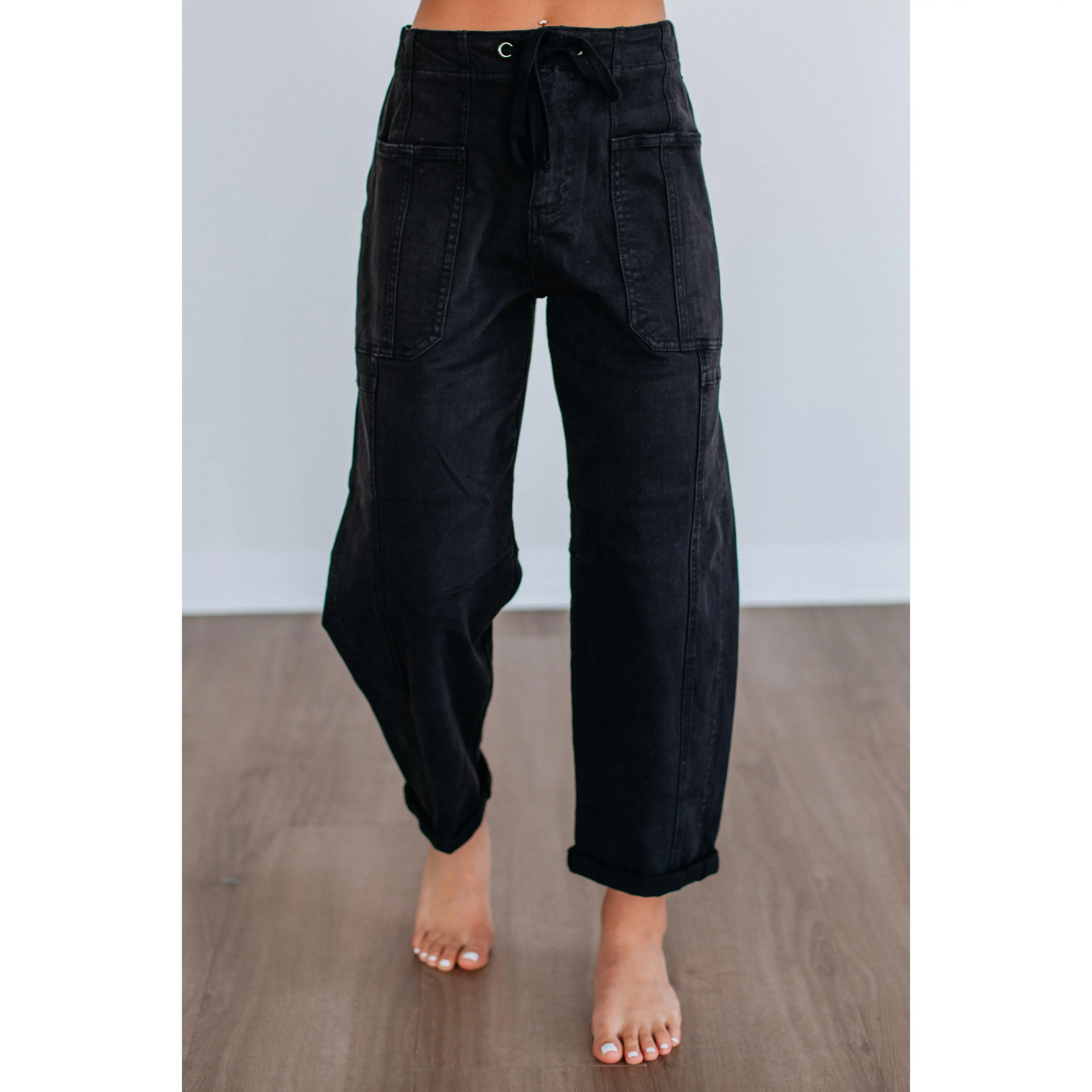 Kodi Risen Cargo Jeans - Black