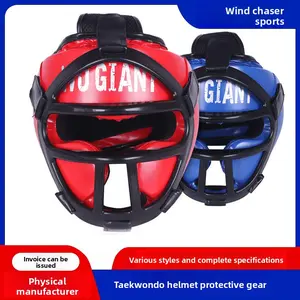 Boxing Helmet Face Shield Head Protection Competition Training Taekwondo Special Thickened Fighting Gear