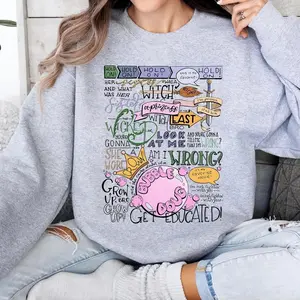 Funny Hold On The Wicked Witch of the East Bro Sweatshirt, Wicked Shirt, Her Sister Was A Witch Sweater, Wizard Movie Fan Sweatshirt, Musical Fan Hoodie, Wicked Movie Gift for Kids and Women