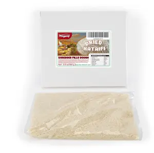 Kataifi Shredded Fillo Dough 3.5 Oz (100g) – Knafeh, Kunafa & Dubai Pistachio Chocolate Bar Phyllo Pastry