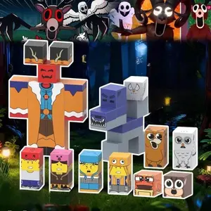 99 Nights in The Forest Magnetic Building Blocks Toys STEM Montessori Sensory Toys for Kids Boys Girls Christmas Birthday Gifts Multifunction Magnetic Attraction