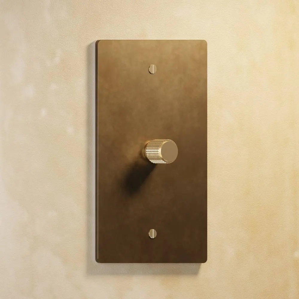 The Brass Dimmer Switch (1 to 5 Gang) - Old Style