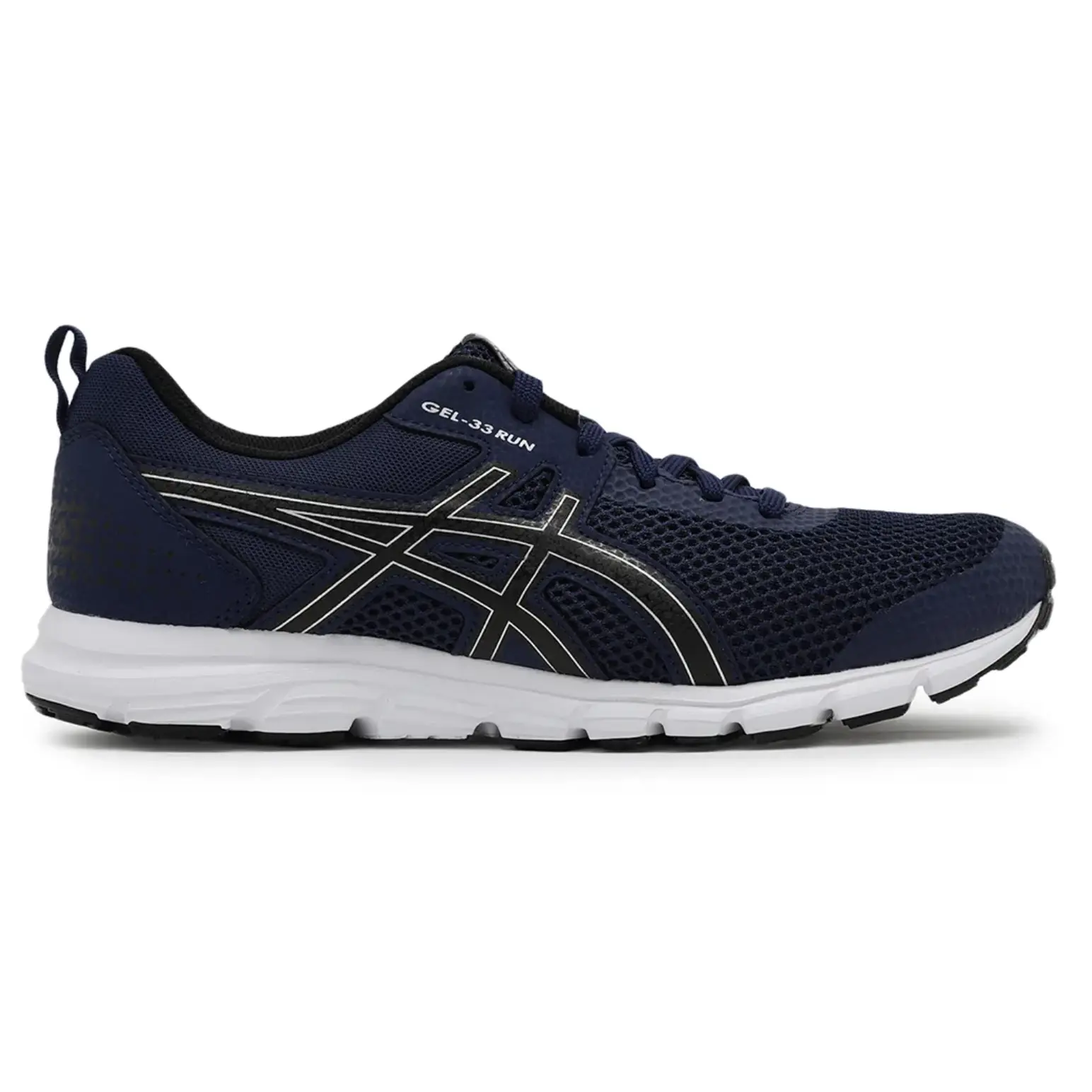 ASICS GEL-33 Run Lightweight Running Shoes Performance Trainers Neutral Cushioning Gel Technology Breathable Mesh Upper Road Running Sneakers Impact Absorption Supportive Fit Durable Rubber Outsole Everyday Training Comfort Athletic Shoe