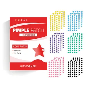 Star Shaped Hydrocolloid Acne Cover Patches, 720pcs/box Gentle Skin Care Products,Acne Skincare, pimplepatches ,Acne Solution starface hydro-star