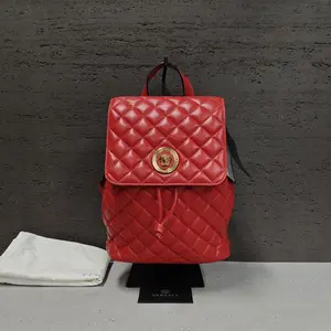 Pre-owned VERSACE Leather Shoulder Bags 7.8'' R2119 Shoulder Bag C14308442887 0610 T2 Luna