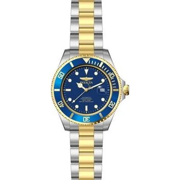 Invicta Pro Diver 34042 Men's 47mm Automatic Blue Dial Two-Tone Watch