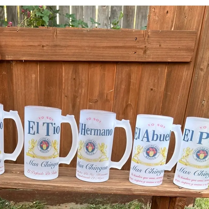 Men’s B33r mug 16 oz frosted father’s day fathers Men’s B33r mug 16 oz frosted father’s day fathers