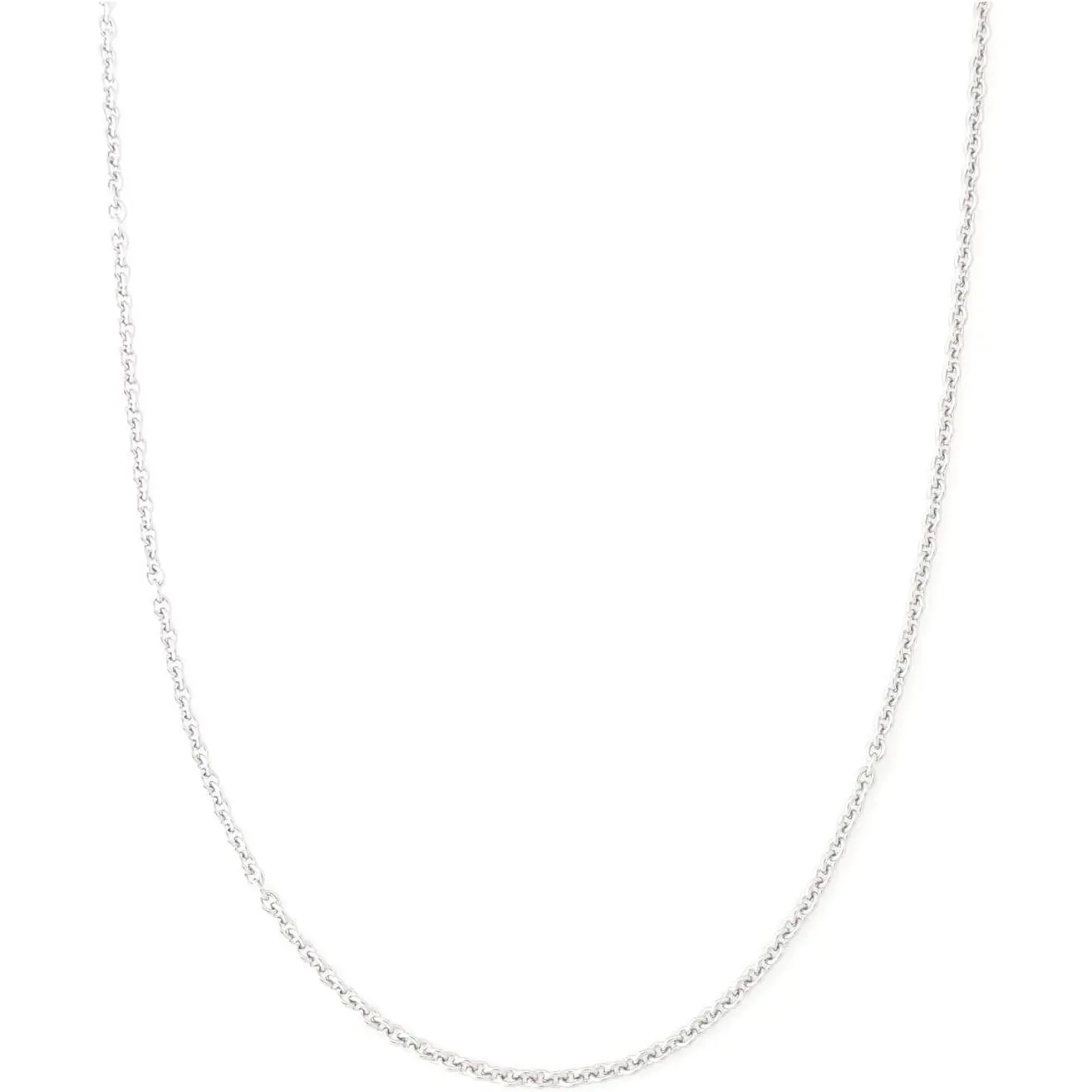 2MM Stainless Steel Necklace - Thin  Chain for Women & Men,  Chains for Pendant Addition or Alone - 16-30 Inch