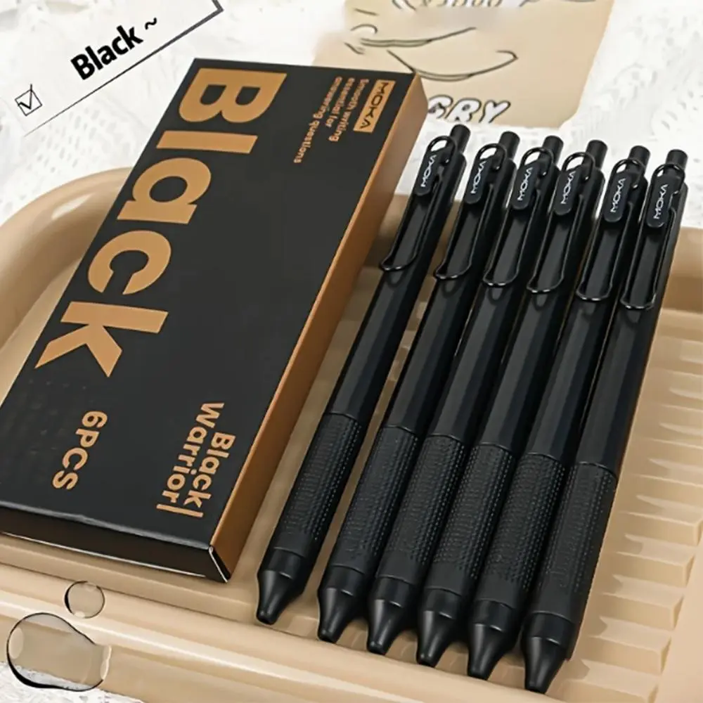 Knight Fountain and Rollerball Pen Set, Pen Kit, 6 pcs Smooth-Writing Pens with Gift Box, Durable Plastic Pens for School and Office Stationery, Writing Tools