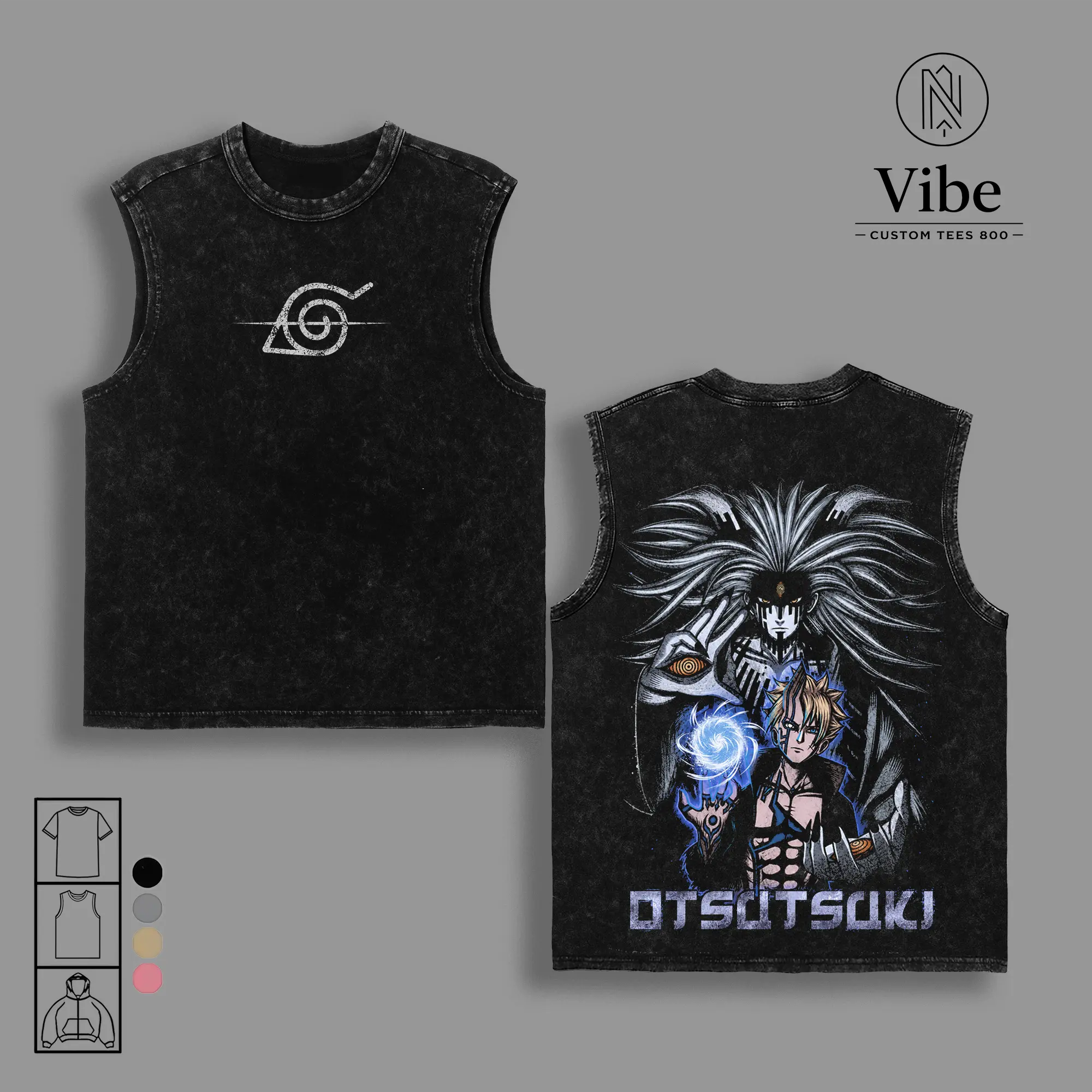Boruto Otsutsuki God Vintage Washed Graphic T Shirt, Tank Top, Sweatshirt, Hoodie Boruto Two Blue Vortex Anime Tee, Heavyweight Cotton Oversized Manga Streetwear Shirt, Double Printed Unisex, Gift for Anime Fans