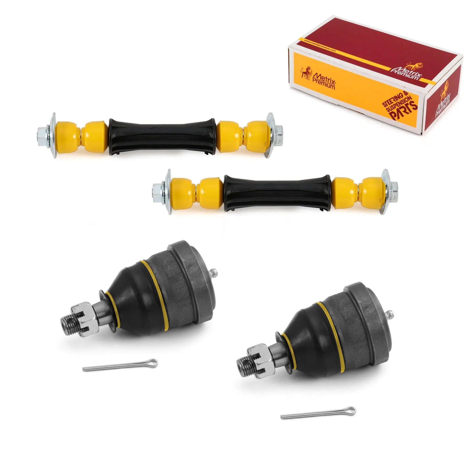 4 PC Front Stabilizer Bar Link and Front Lower Ball Joint Kit  96887MT