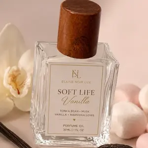 Soft Life Vanilla Gourmand Perfume with Tonka Bean and Marshmallow Notes