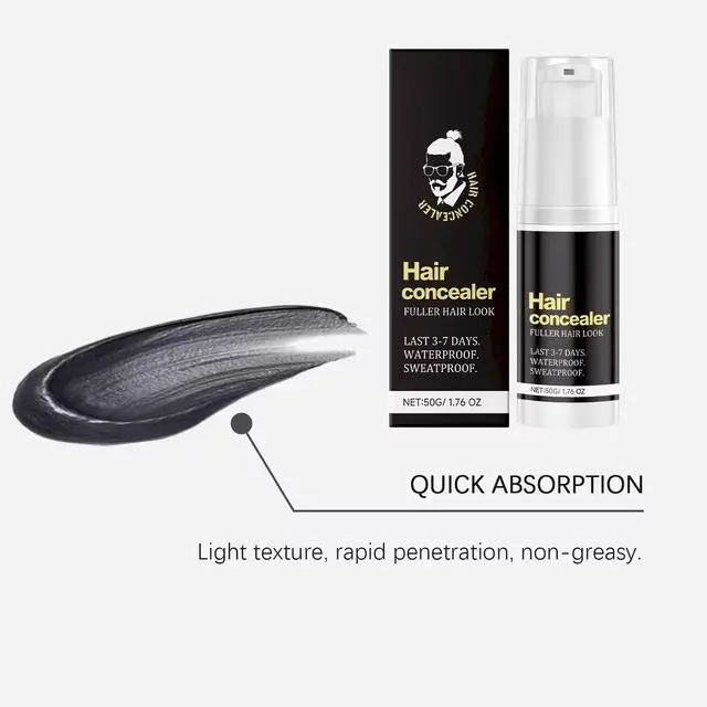 Hair Concealer– Conceals Hair Partings, Enhances Volume, and Gently Moisturizes and Nourishes Hair