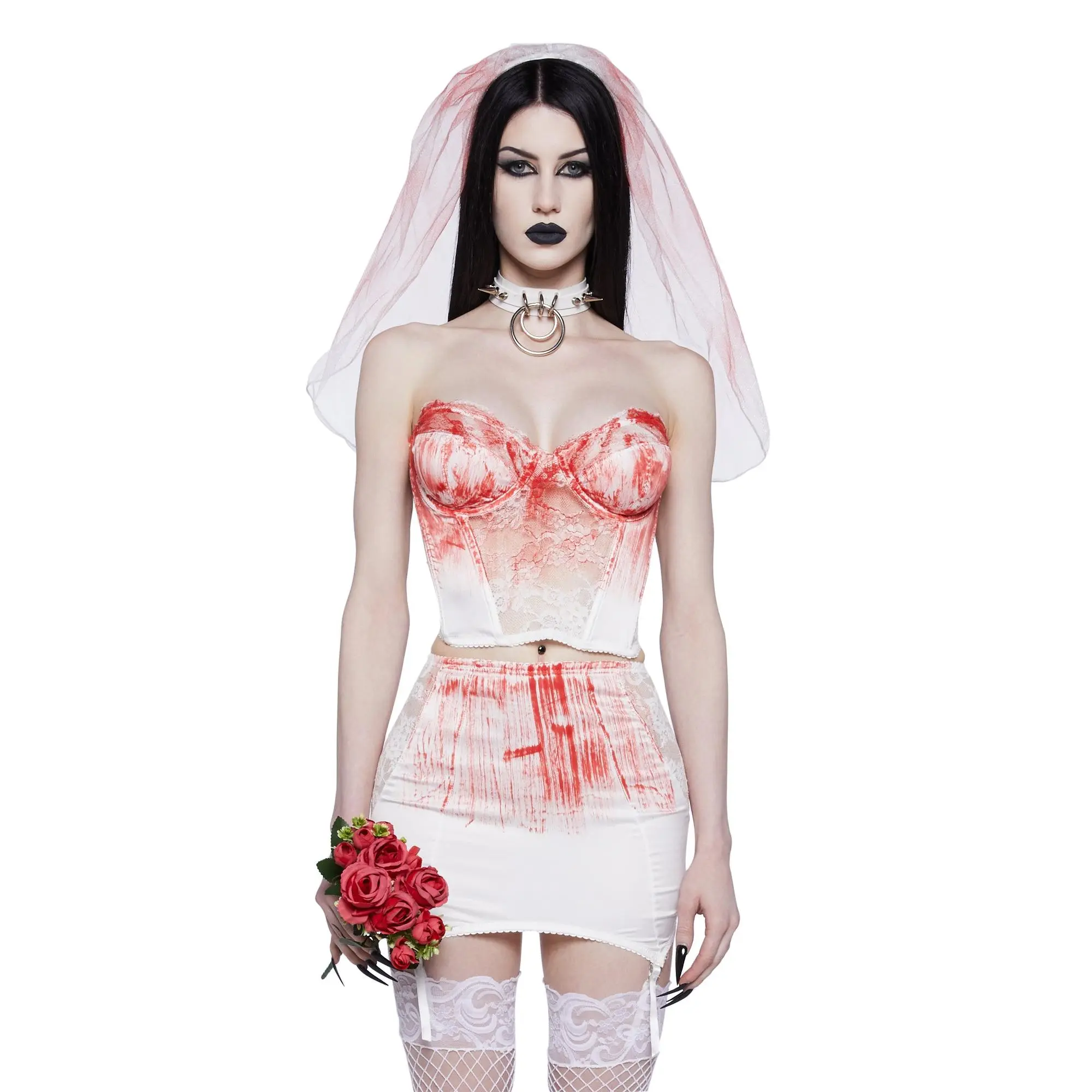 Bloody Bride Costume Set Bloody Bride Costume Set