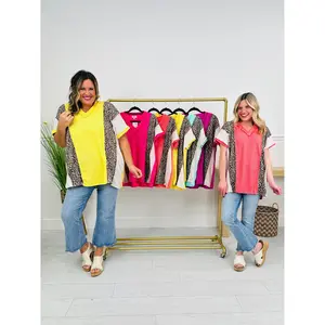 Wild and Free Top in Multiple Colors