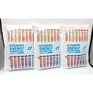 Zipfizz Energy Drink Powder 15ct Variety Pack - 3 Pack - EXP 09/25
