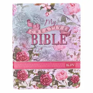 KJV Holy Bible, My Creative Bible, Faux Leather Flexcover - Ribbon Marker, King James Version, Pink Floral (KJV Creative Editions) Imitation Leather – March 5, 2016