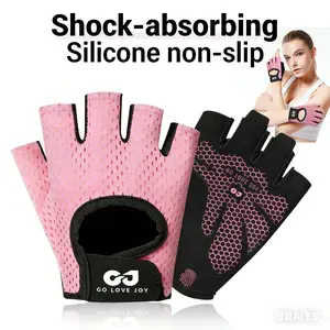 2026 Non-Slip Workout Gloves | Wrist Support Breathable Gym Gloves for Weight Lifting, Cycling, Fitness & Crossfit