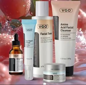 VGO 5 - Piece Daily Skincare Set Gentle cleansing, ultimate hydration. Meet all daily skin needs in one go and start your skin - rejuvenating journey.