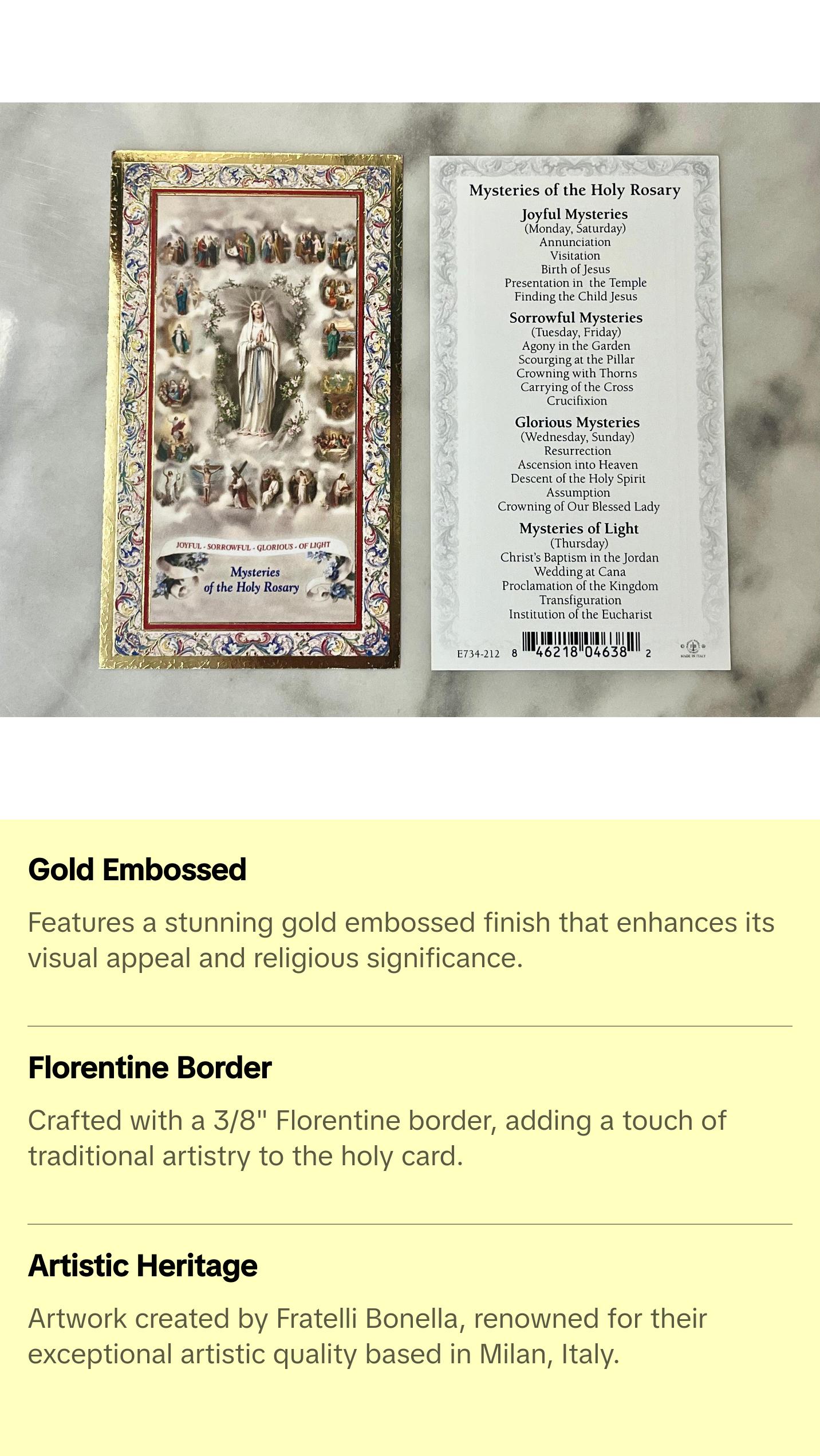 Mysteries of Holy Rosary