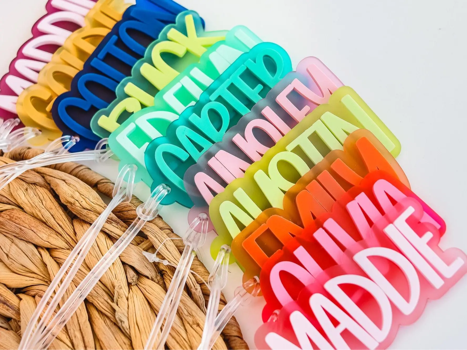 Backpack Name Tag | Backpack Name Keychain for kids  | Personalized Name Tag Plaque And Sign | Diaper Bag Tag | Lunch Box Tag | Kids Tag | Custom Name Tag