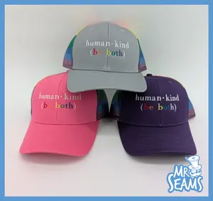 Human Kind (Be Both) Rainbow Mesh Trucker Hat