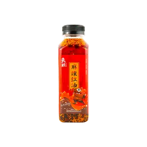 YUANXIAN Sichuan Hot Pepper Sauce - with Sesame Seeds, 11.83fl oz