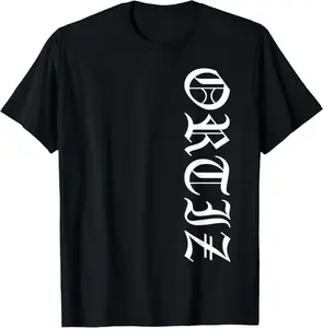 ORTIZ Vertical Old English T-Shirt