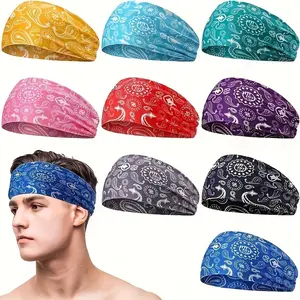 [Quick-Dry Ultra-Absorbent Sports Headband] Ultra-Absorbent, Breathable Sports Headband - Quick-Dry, Sweat-Resistant for Yoga, Fitness, Running & Outdoor Activities