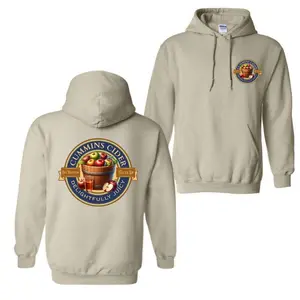 Cummins Cider Hoodie - Sweatshirt - Tshirt,  Men's Funny Shirt, Menswear Casual Crewneck