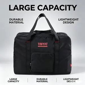 Foldable Travel Duffel Bag Carry On Luggage Tote Bag Fits Over Suitcase Lightweight Sports Gym Overnight Weekend Handbag Multi Colors